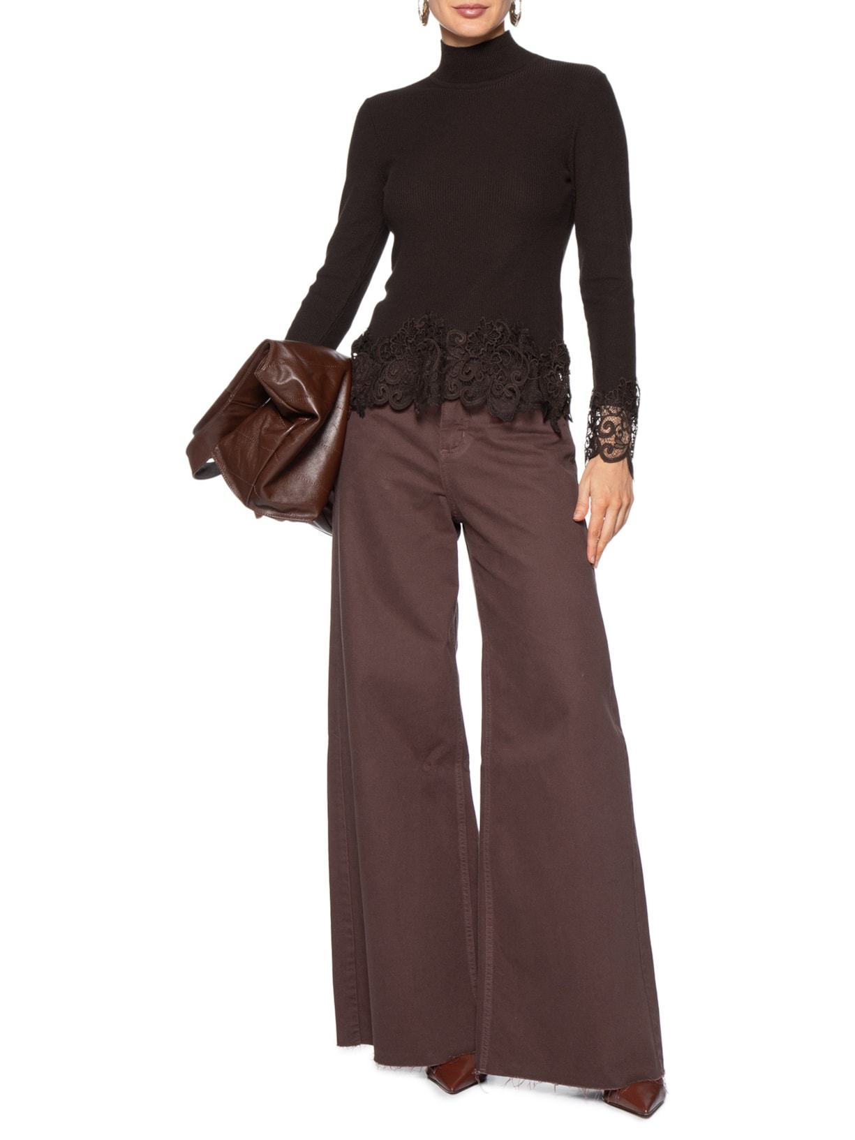 Calça Feminina Adelaide Marrom Iorane
