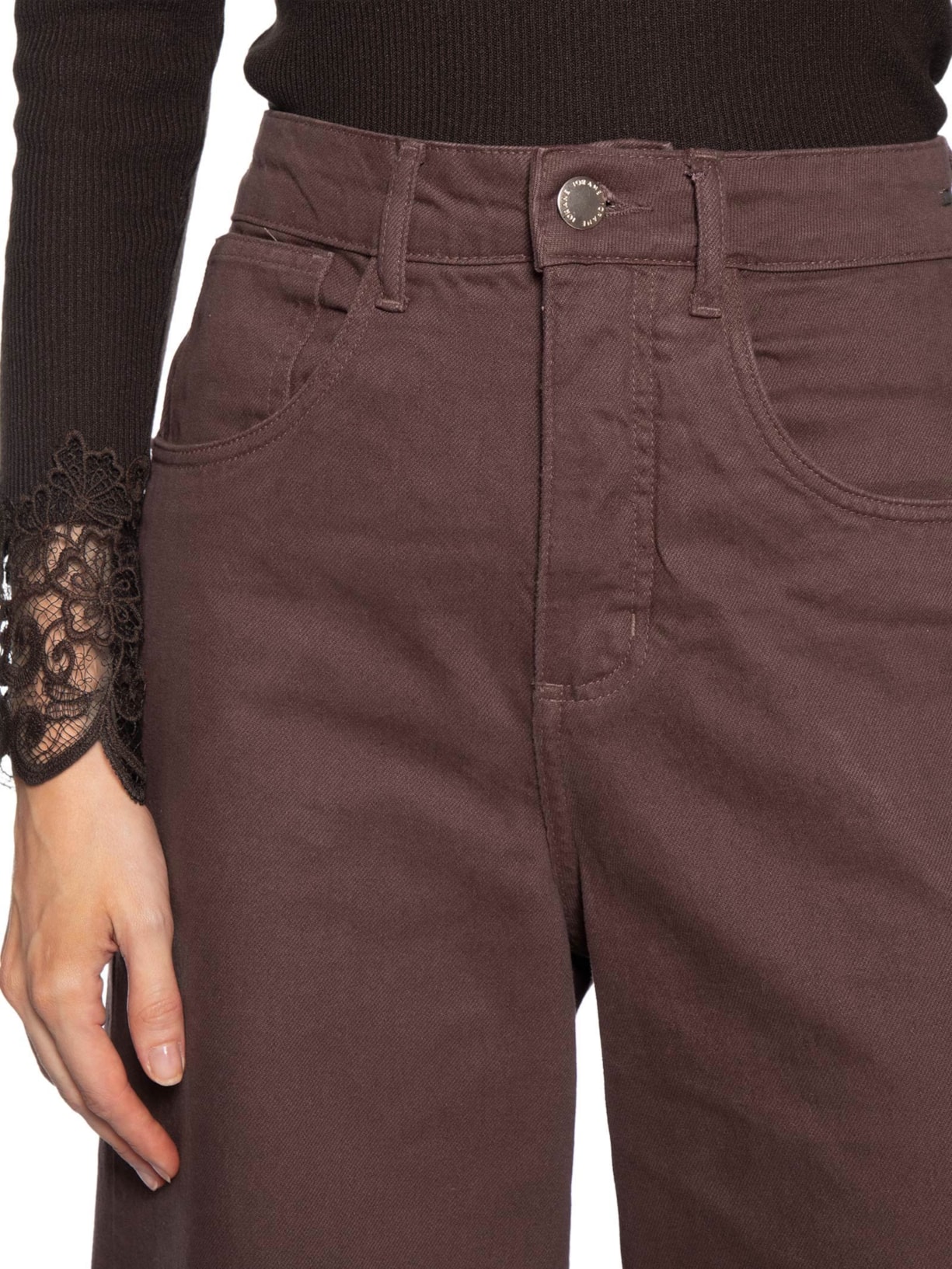 Calça Feminina Adelaide Marrom Iorane