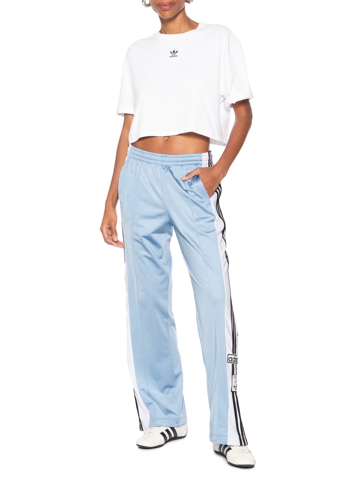 Calça Feminina Adibreak Paints Azul Adidas Originals