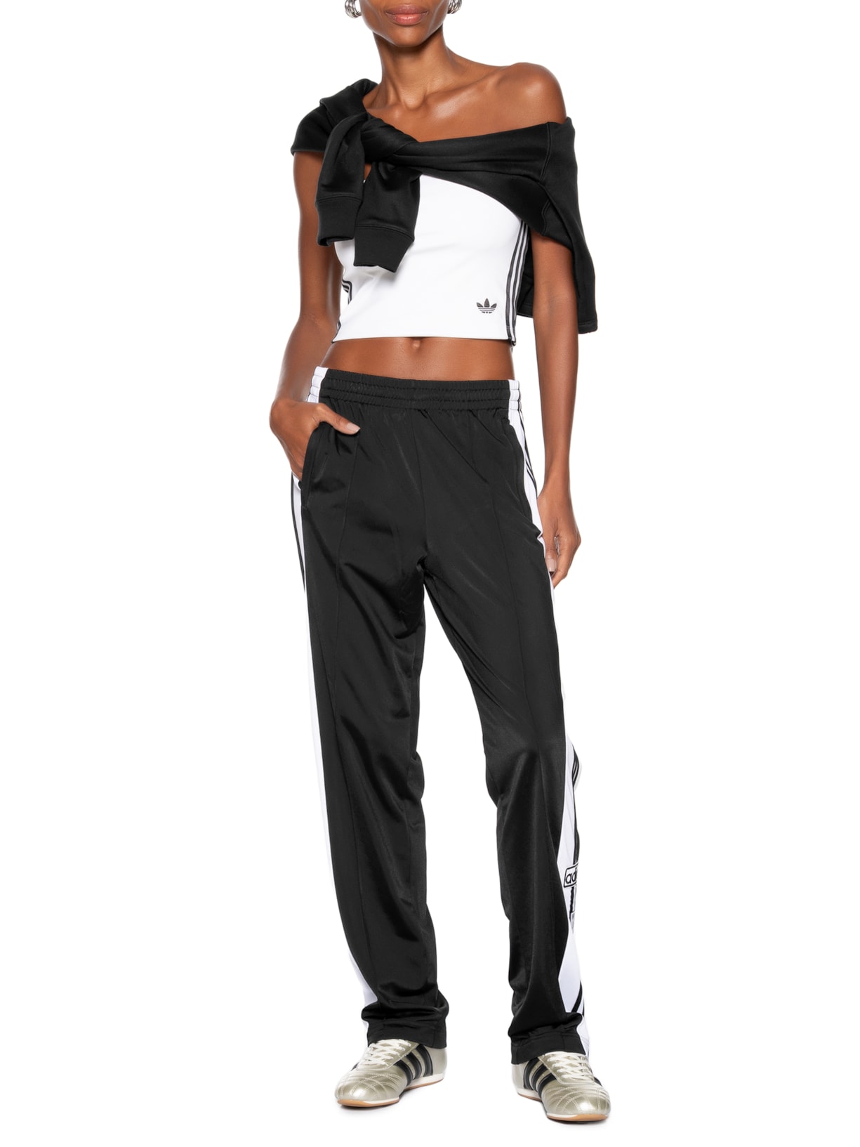 Calça Feminina Adibreak Track Pants Preto Adidas Originals