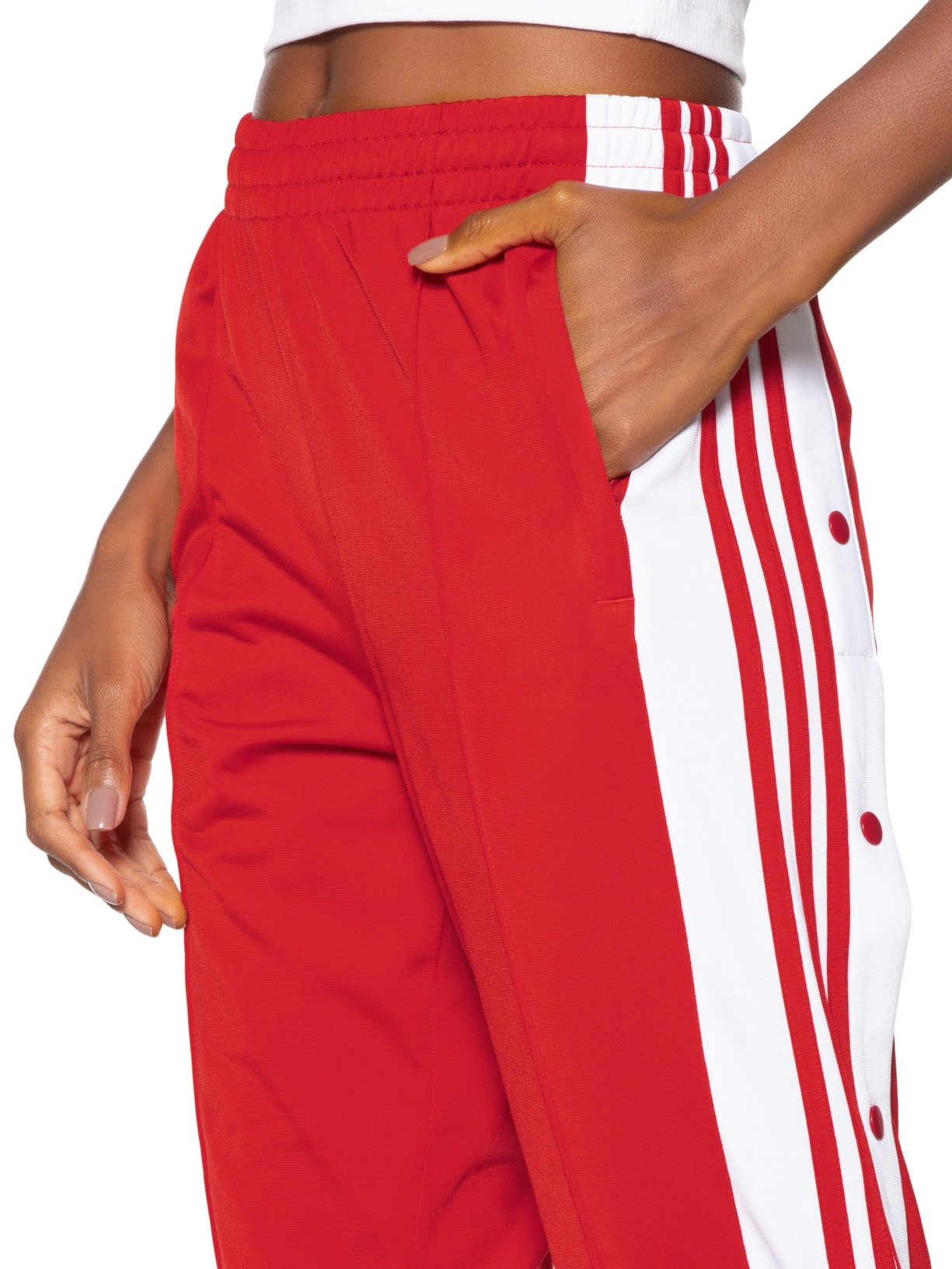 Calça Feminina Adibreak Track Vermelho Adidas Originals