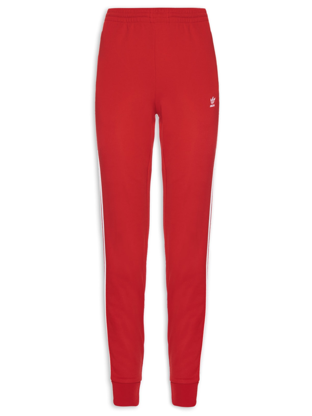 Calça Feminina Adicolor Essential Classic - Vermelho