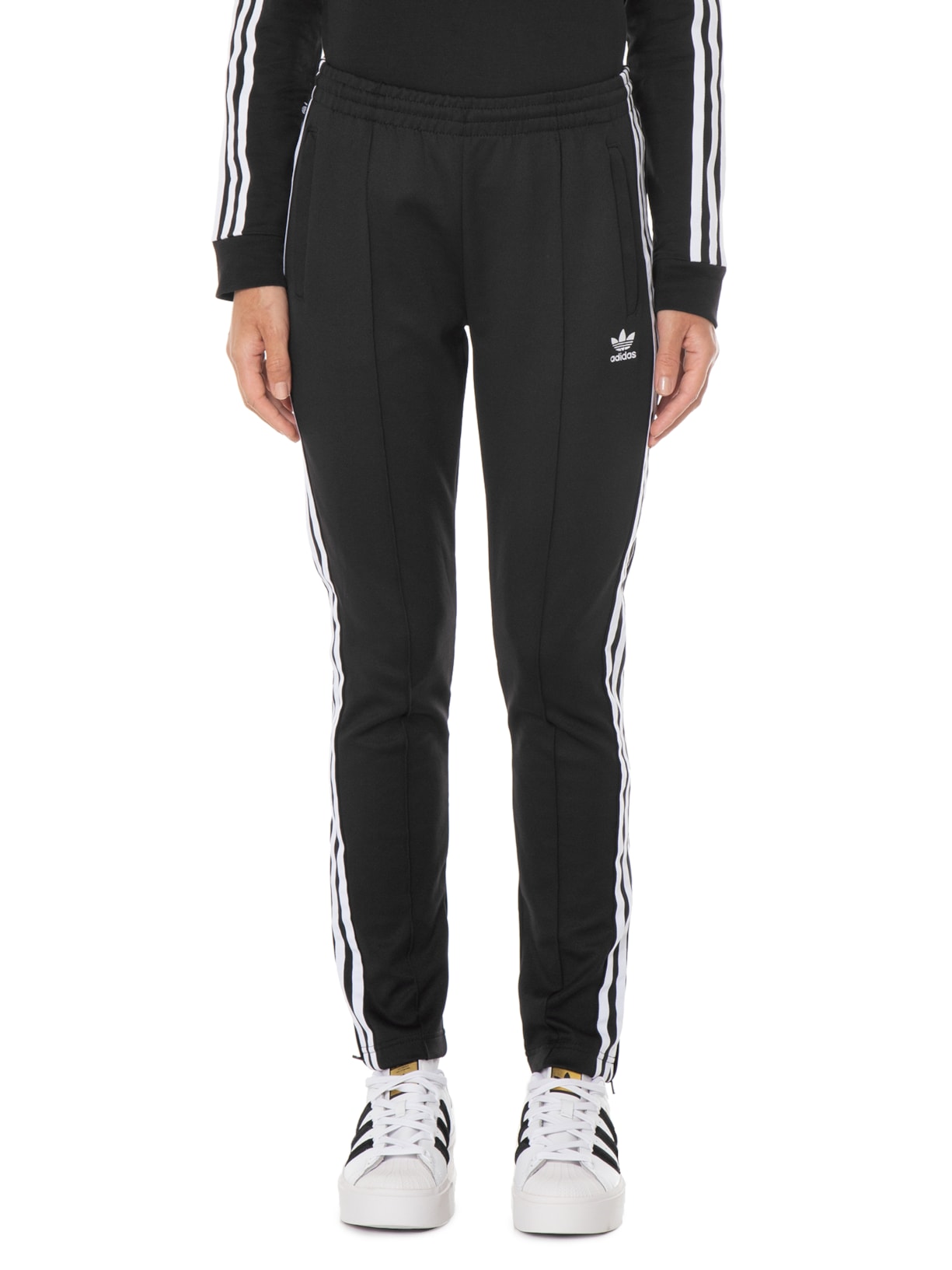 Calça Feminina Adicolor Sst Preto Adidas Originals