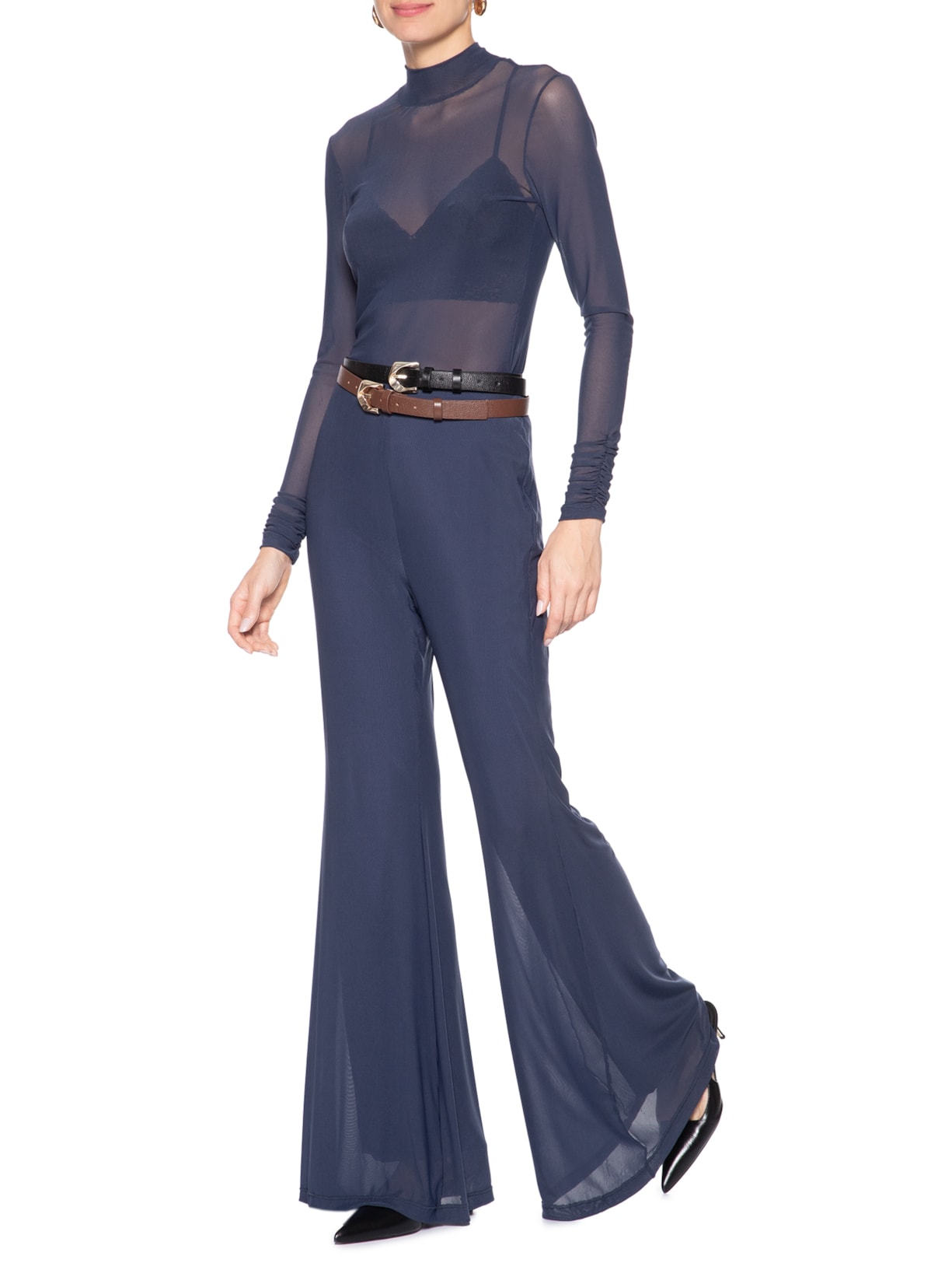 Calça Feminina Adriana Azul Iorane