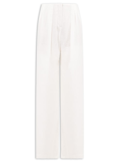 Calça Feminina Alessia Detalhe - Branco