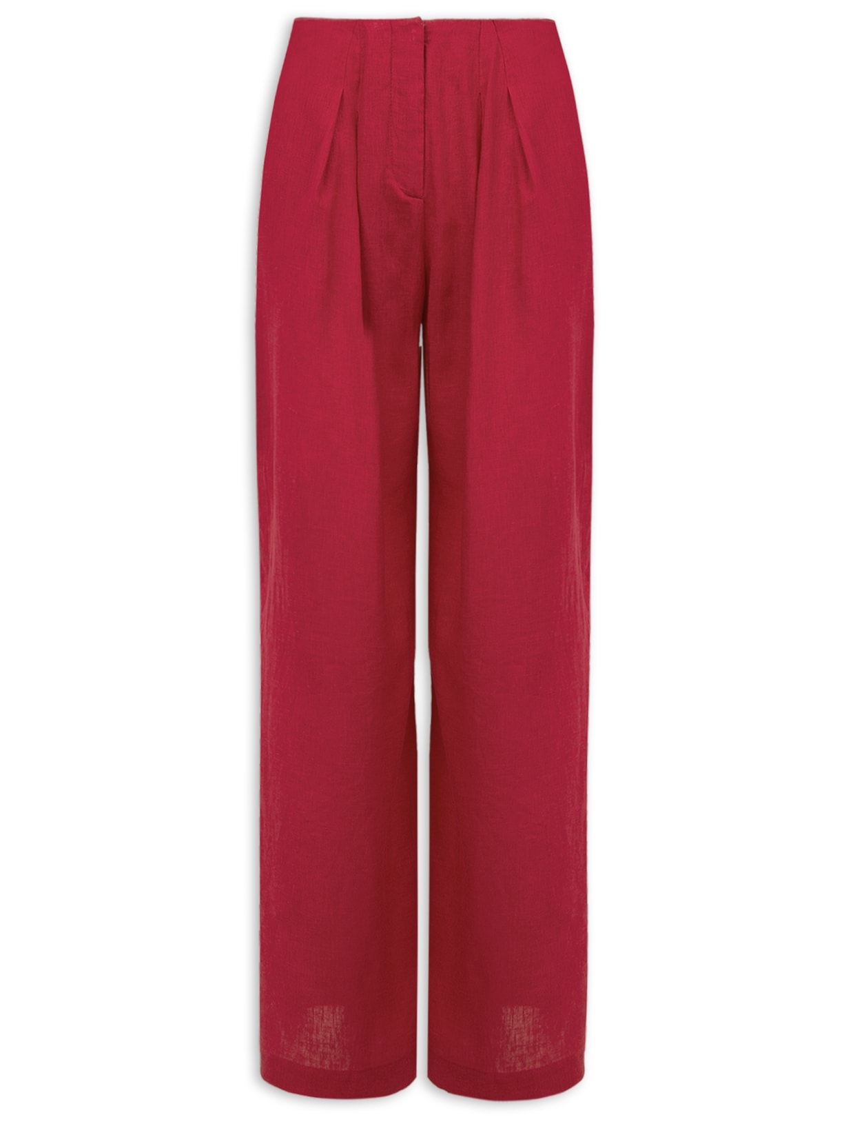 Calça Feminina Alessia Detalhe - Vermelho