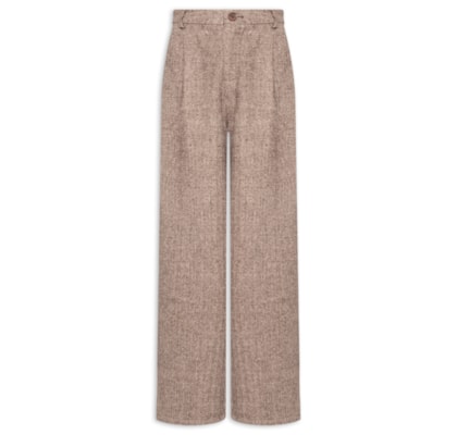 Calça Feminina Alfaiataria - Bege