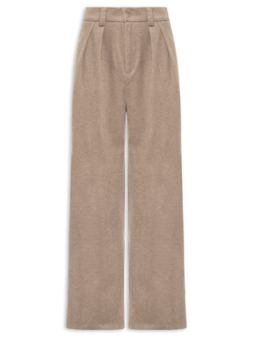 Calça Feminina Alfaiataria - Bege