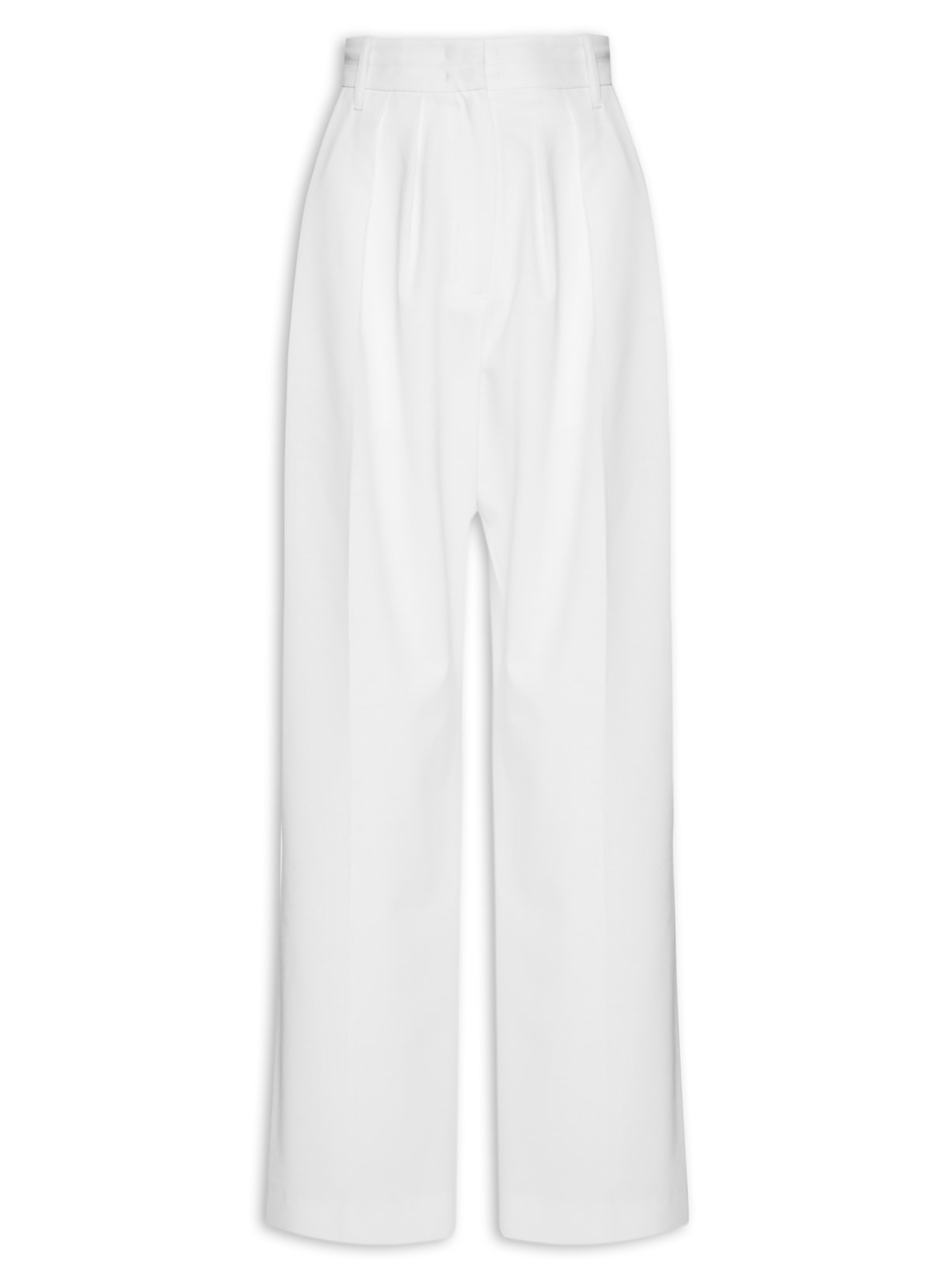 Calça Feminina Alfaiataria Bob Bethina - Off White