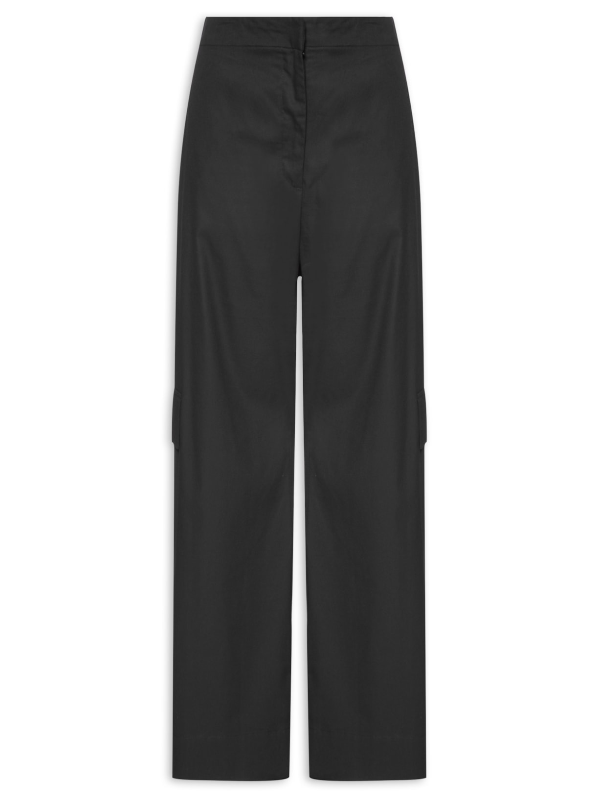 Calça Feminina Alfaiataria Cargo - Preto