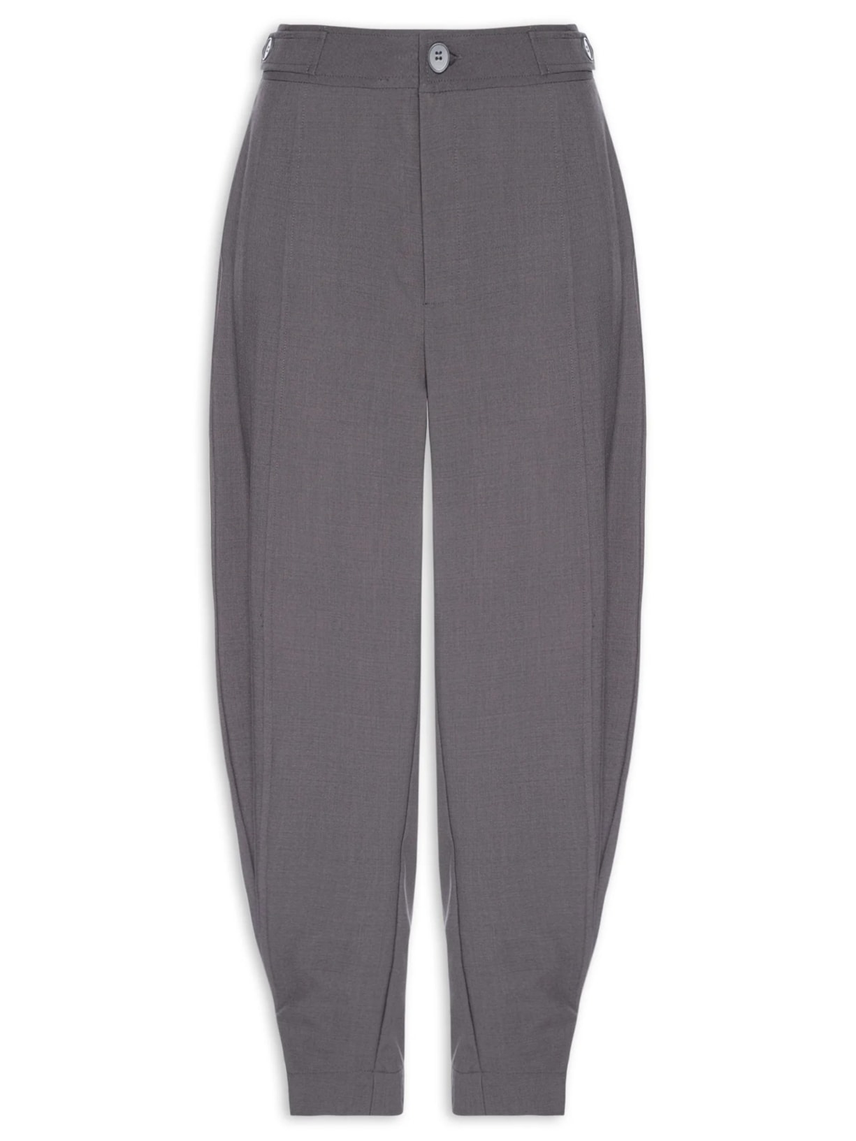 Calça Feminina Alfaiataria - Cinza