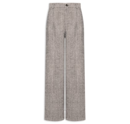 Calça Feminina Alfaiataria - Cinza