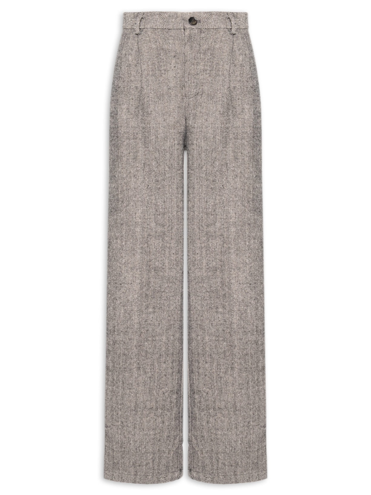 Calça Feminina Alfaiataria - Cinza