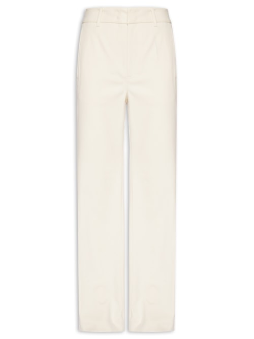 Calça Feminina Alfaiataria Cosmos - Off White