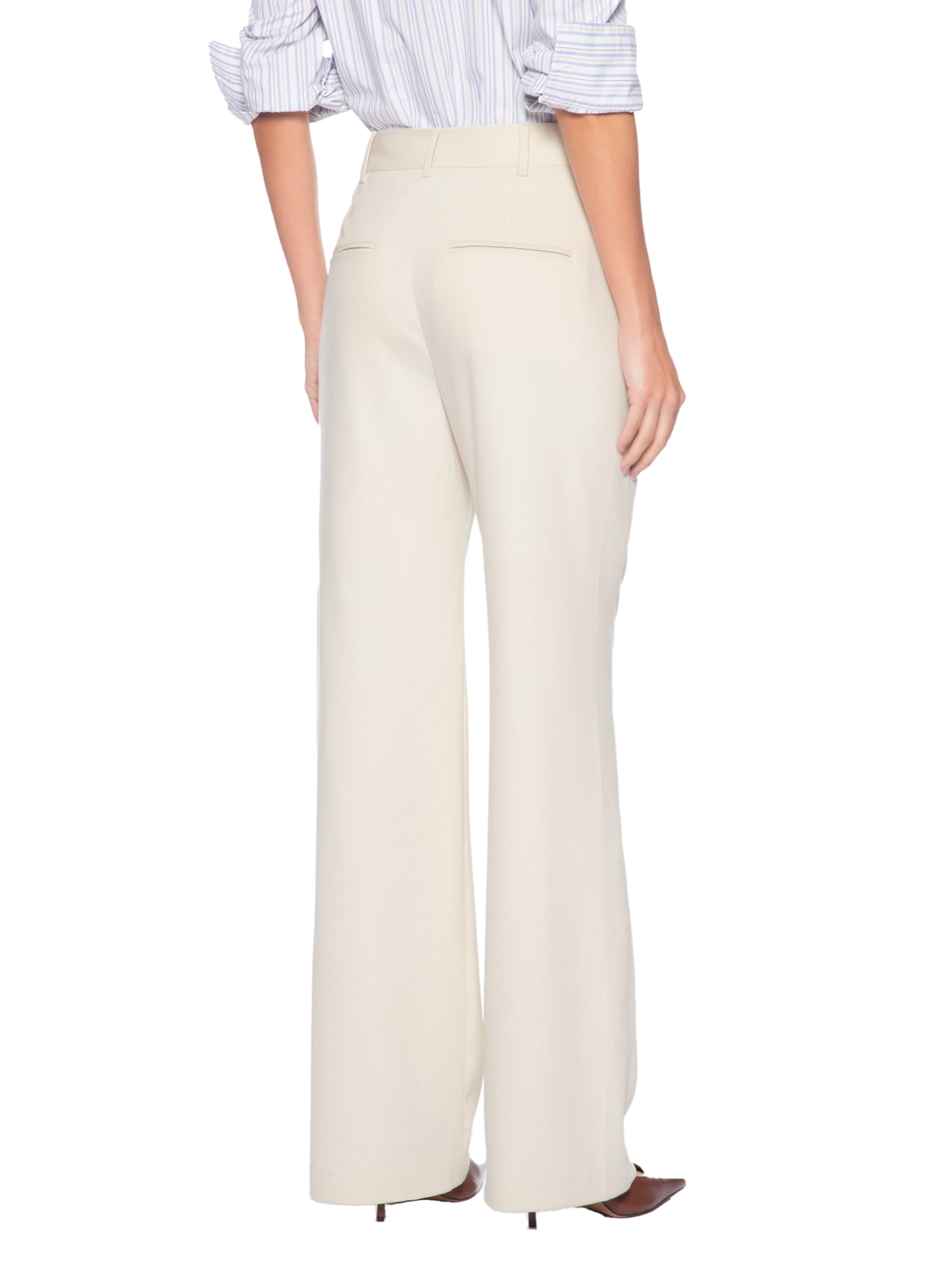 Calça Feminina Alfaiataria Cosmos Off White Animale