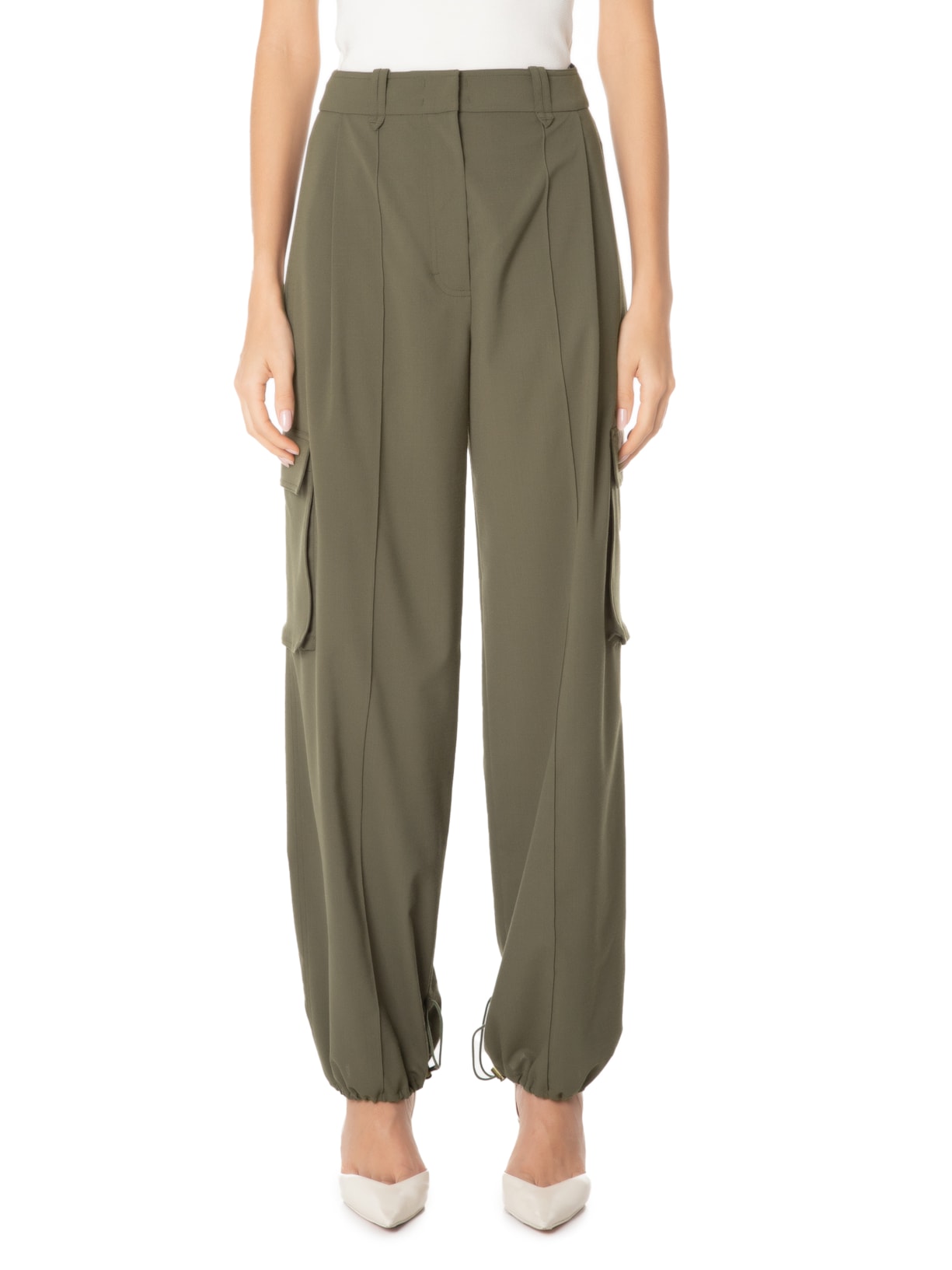 Calça Feminina Alfaiataria Inspira Louis Verde Nk