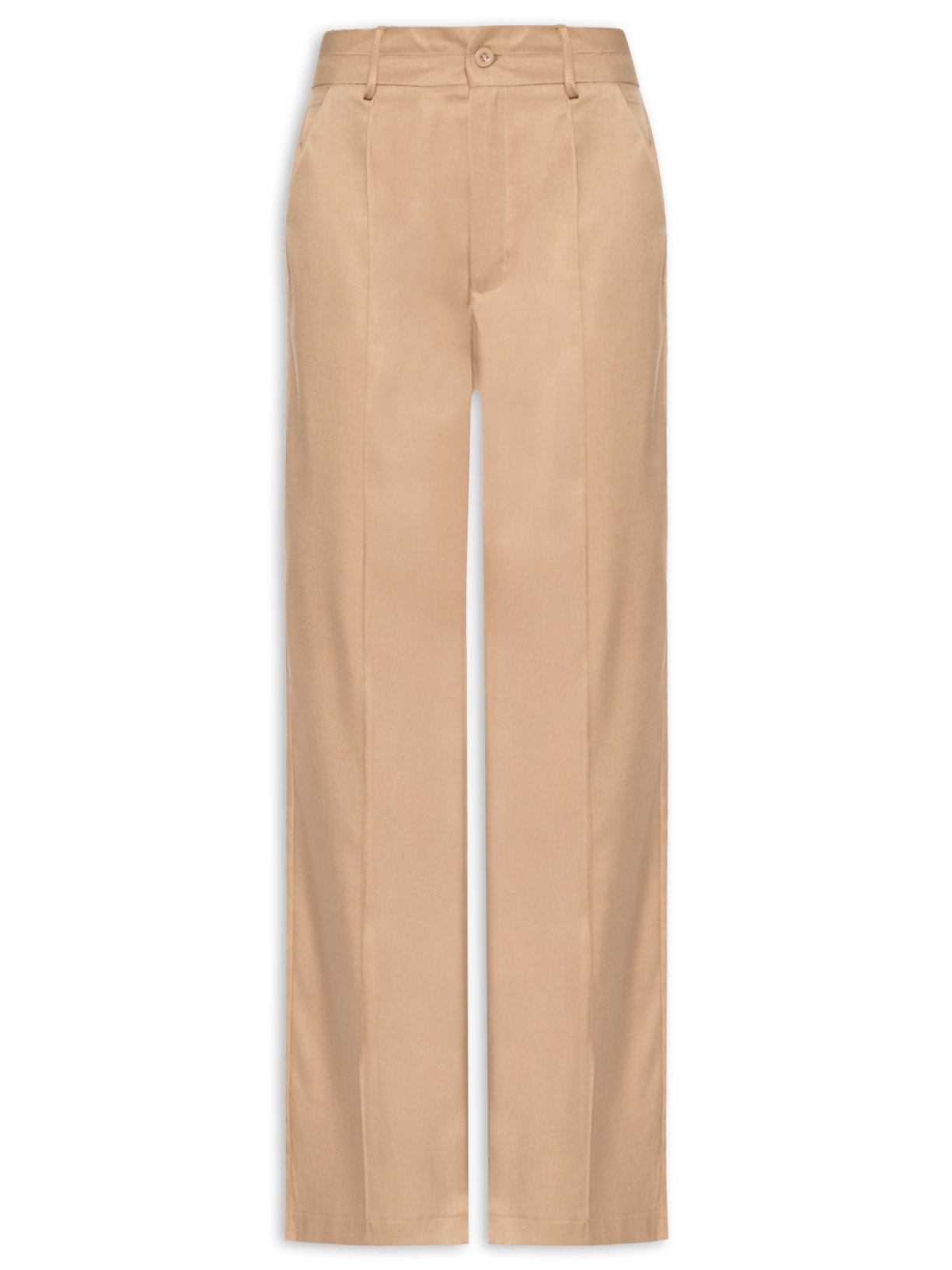 Calça Feminina Alfaiataria - Marrom