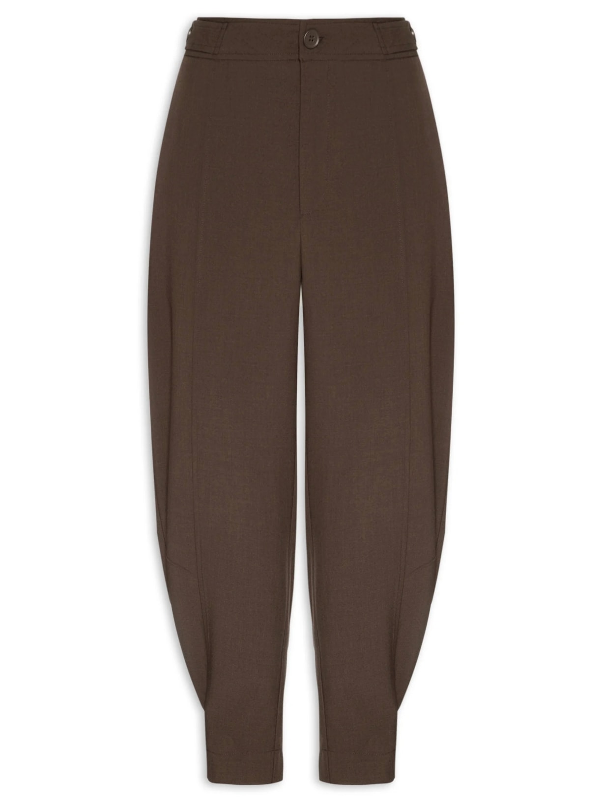 Calça Feminina Alfaiataria - Marrom