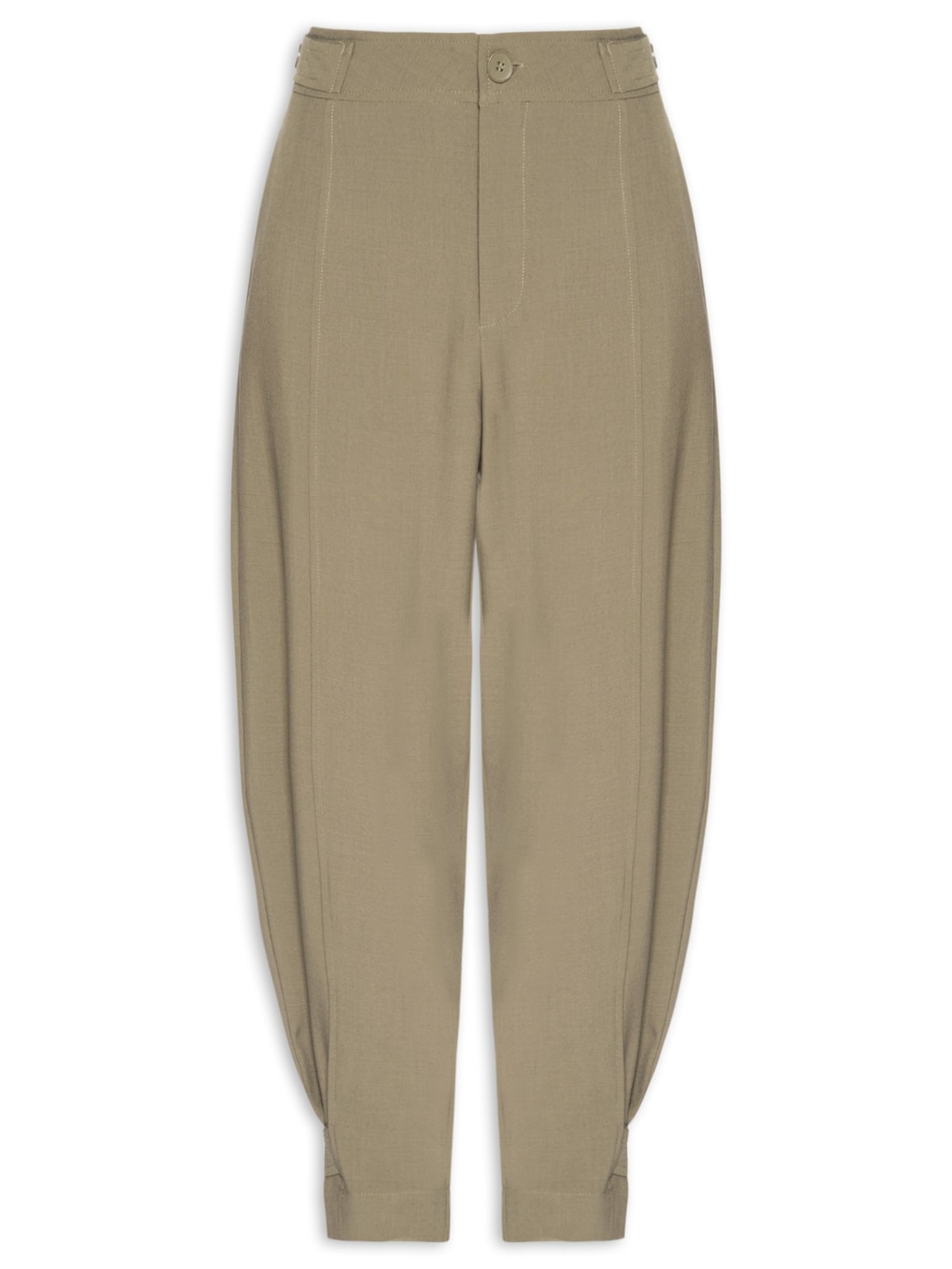 Calça Feminina Alfaiataria Marrom Market 33
