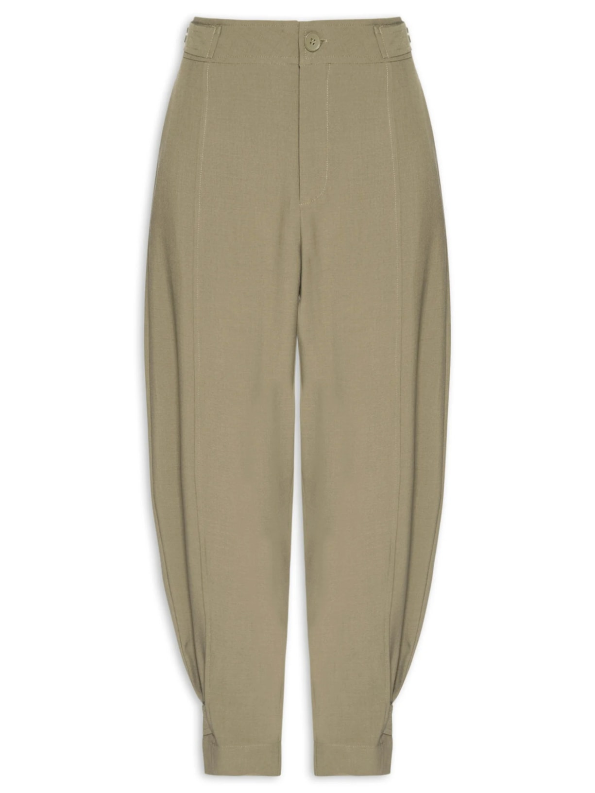 Calça Feminina Alfaiataria Marrom Market 33