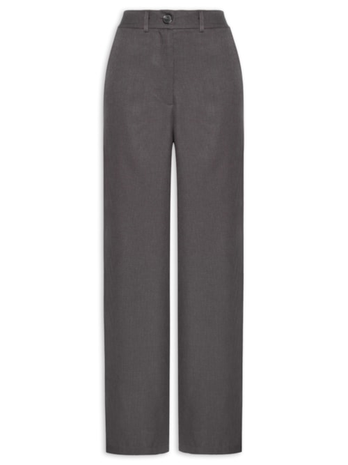 Calça Feminina Alfaiataria Pied - Marrom