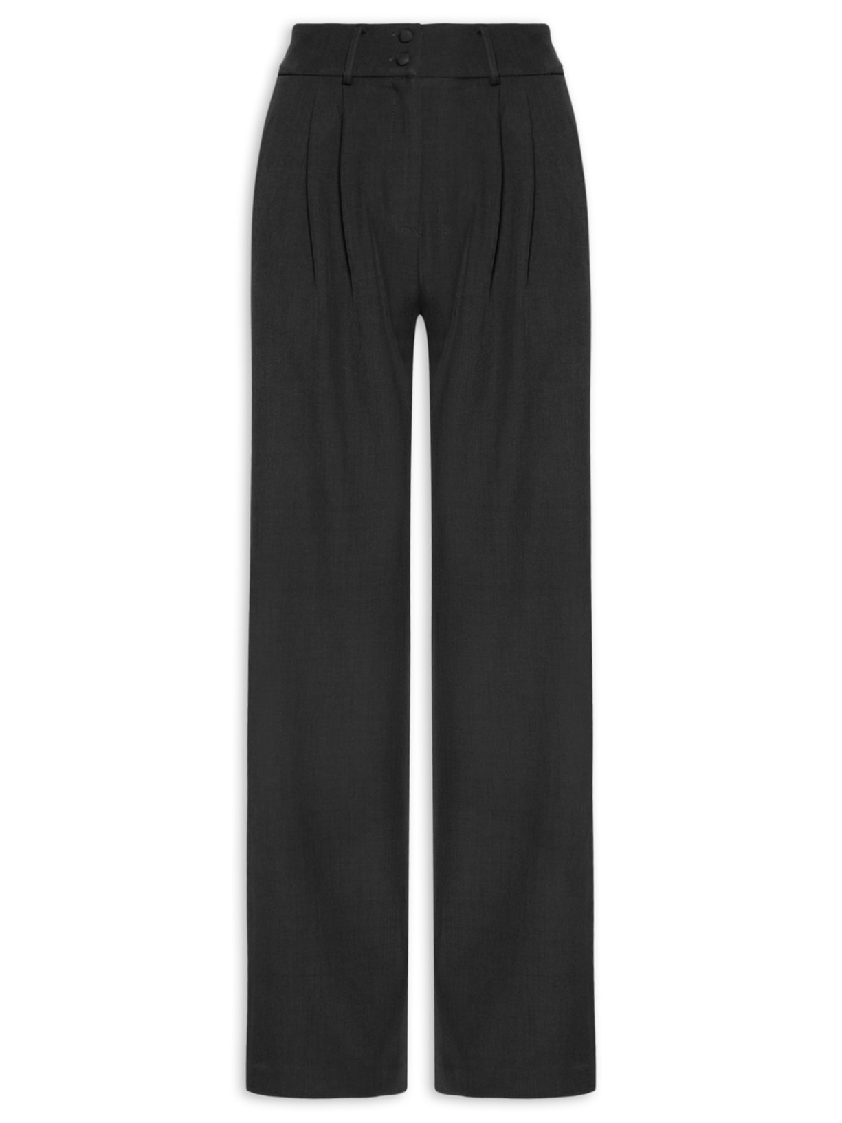 Calça Feminina Alfaiataria Preto Basiq