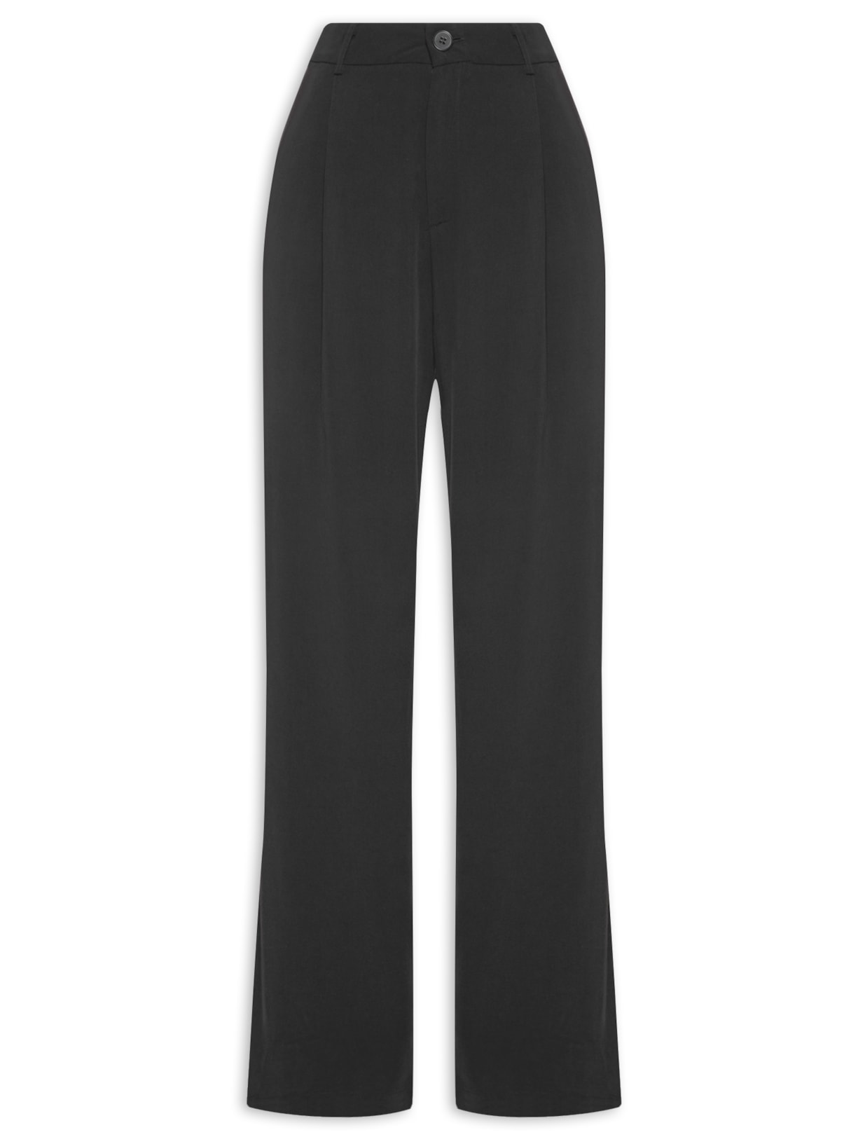 Calça Feminina Alfaiataria Reta - Preto