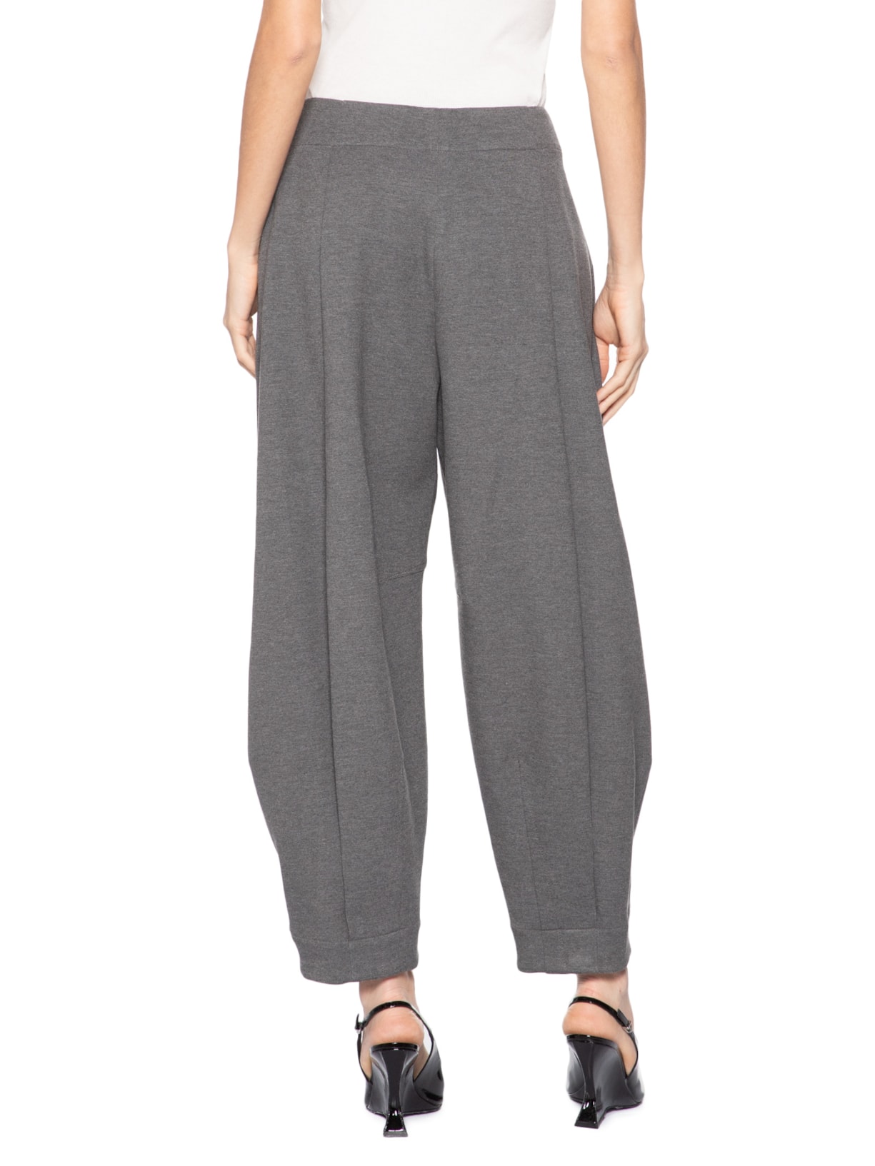 Calça Feminina Alfaiataria Span Light Ingrid Cinza Nk