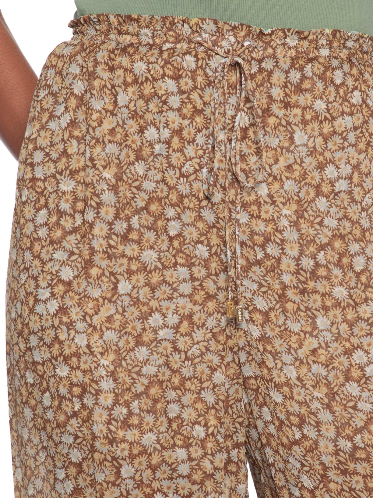Calça Feminina Alladin Liberty Seeds Marrom Animale