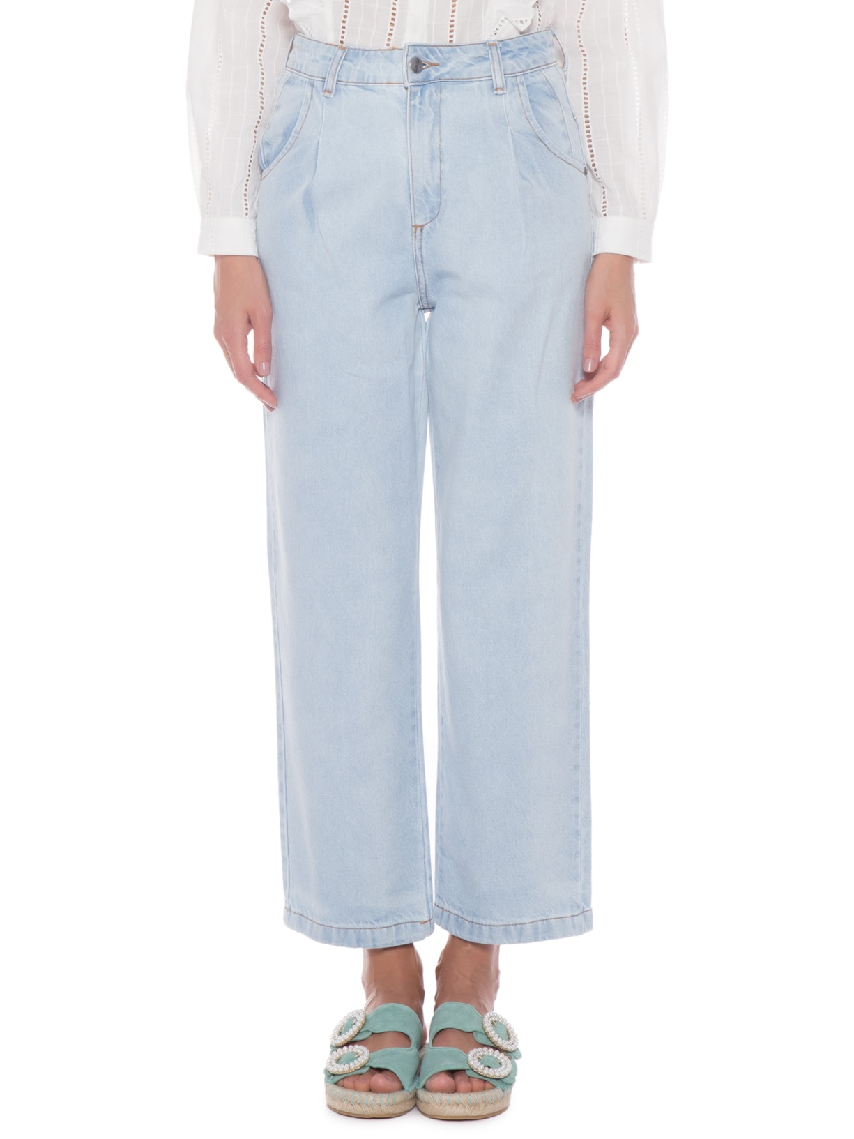 Calça Feminina Alma Azul Carol Bassi