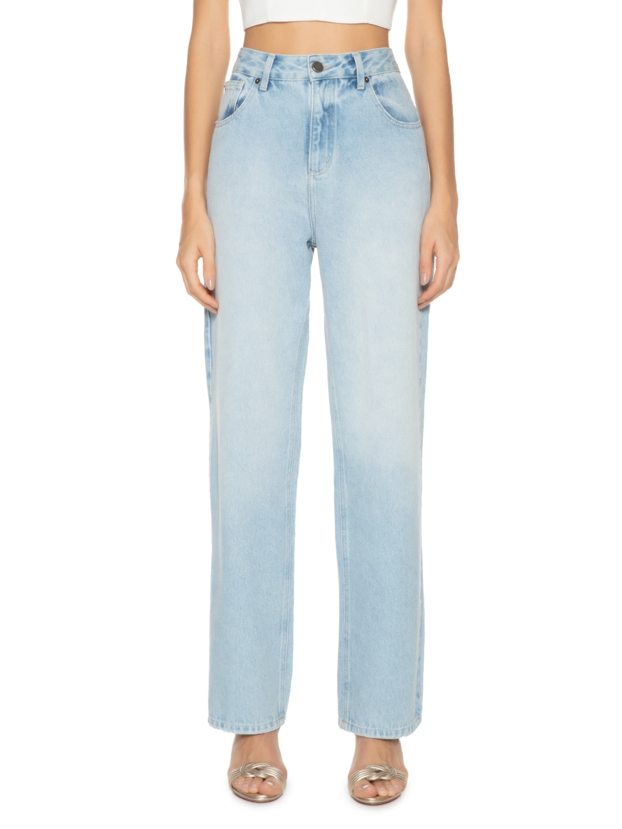 Calça Feminina Amanda Azul Twenty Four Seven