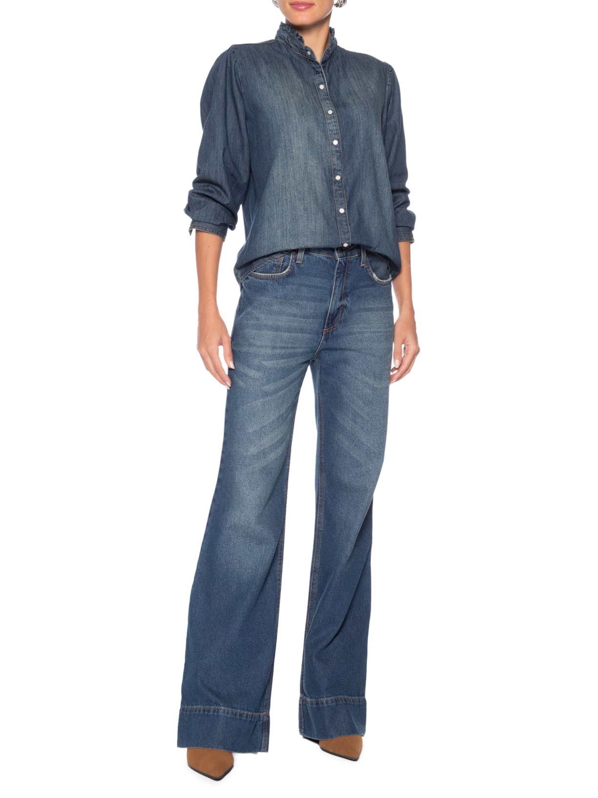 Calça Feminina Amara - Azul