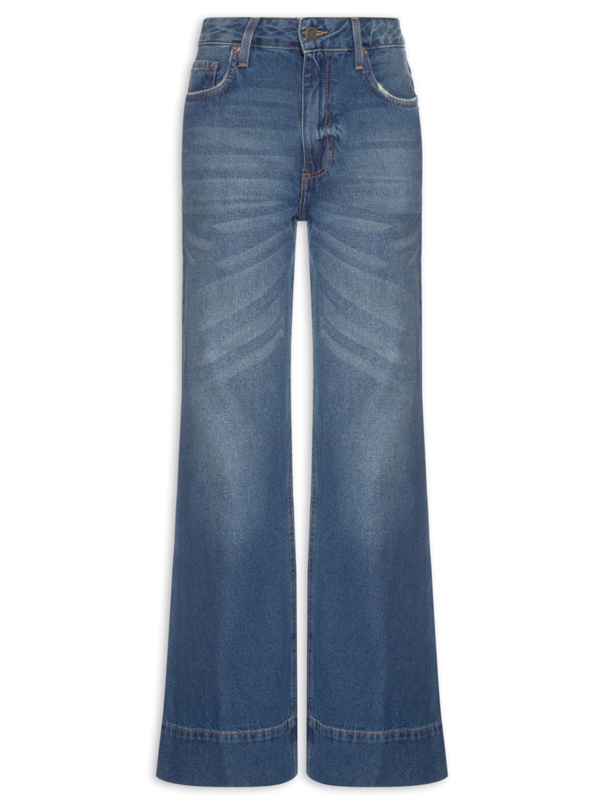 Calça Feminina Amara Azul Carol Bassi