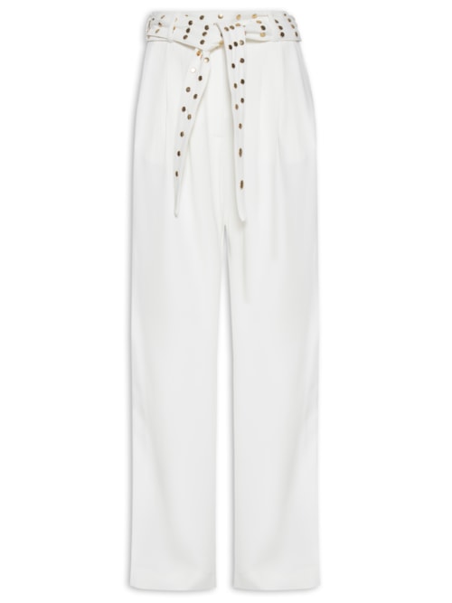 Calça Feminina Amarração Marta - Branco