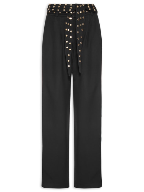 Calça Feminina Amarração Marta - Preto