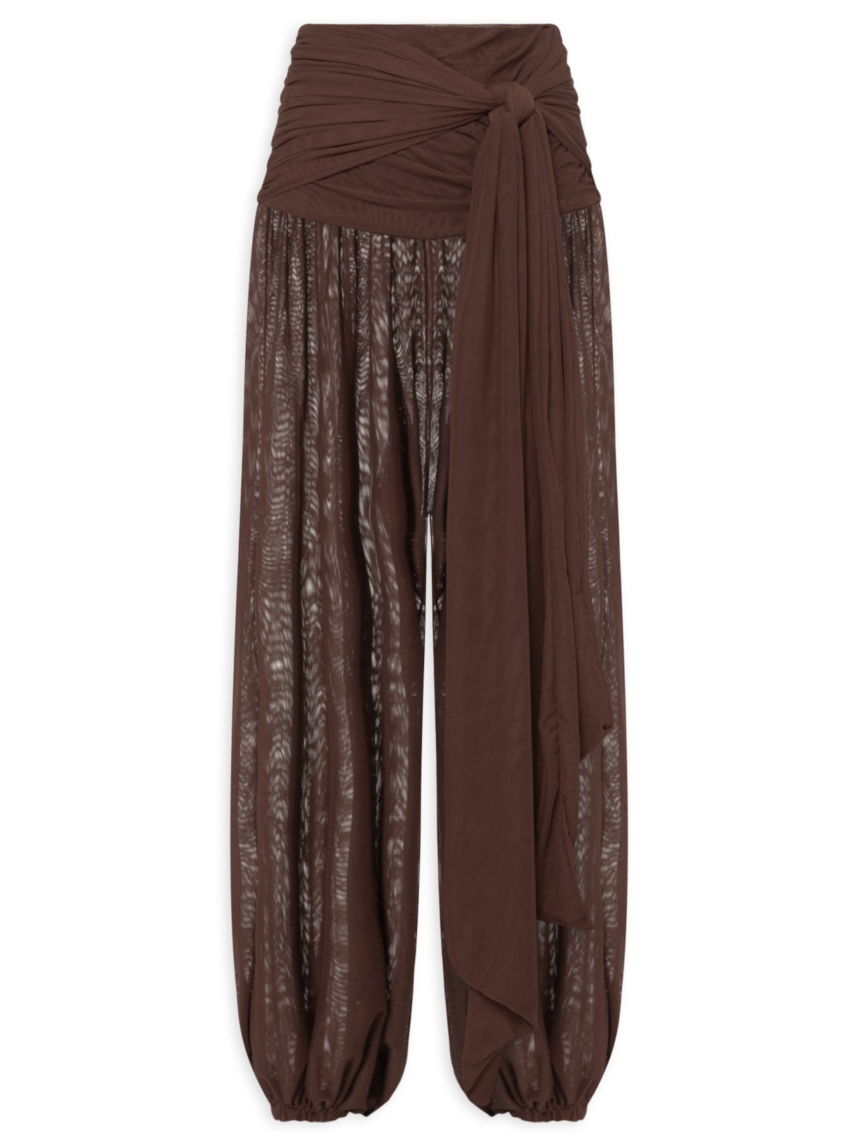 Calça Feminina Ametista Tule - Marrom