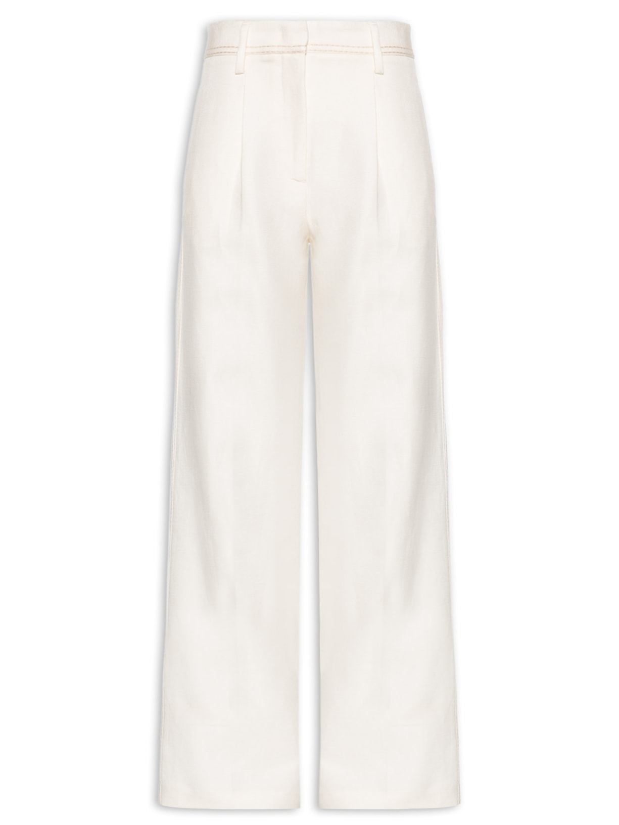 Calça Feminina Ampla Amanda I - Branco