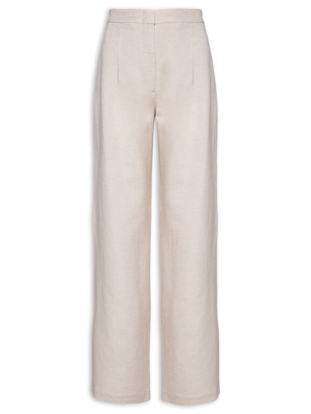 Calça Feminina Ampla Lucy I - Bege