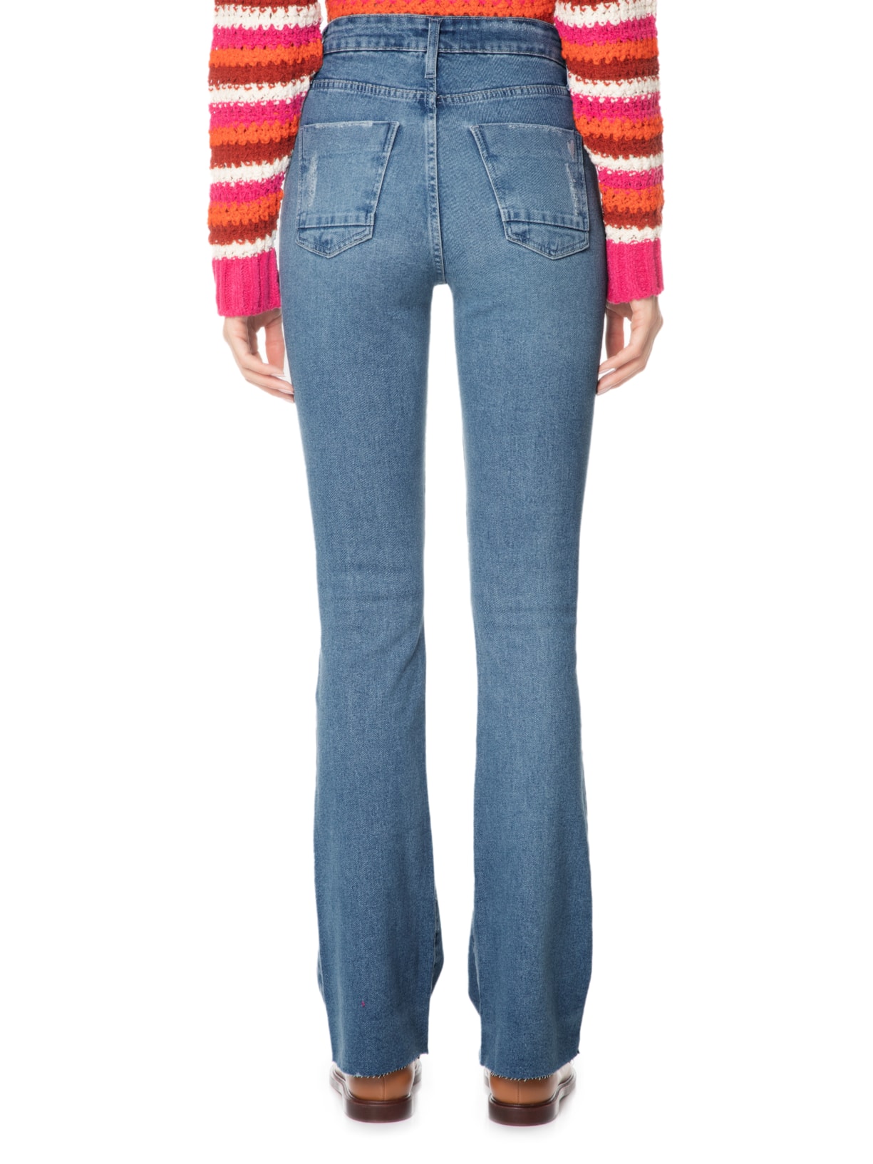 Calça Feminina Ana Laura Azul Twenty Four Seven