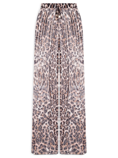 Calça Feminina Animal Print Beachwear - Animal Print