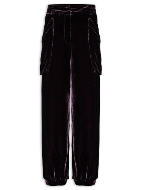 Calça Feminina Annabel´s Velvet I26 - Roxo