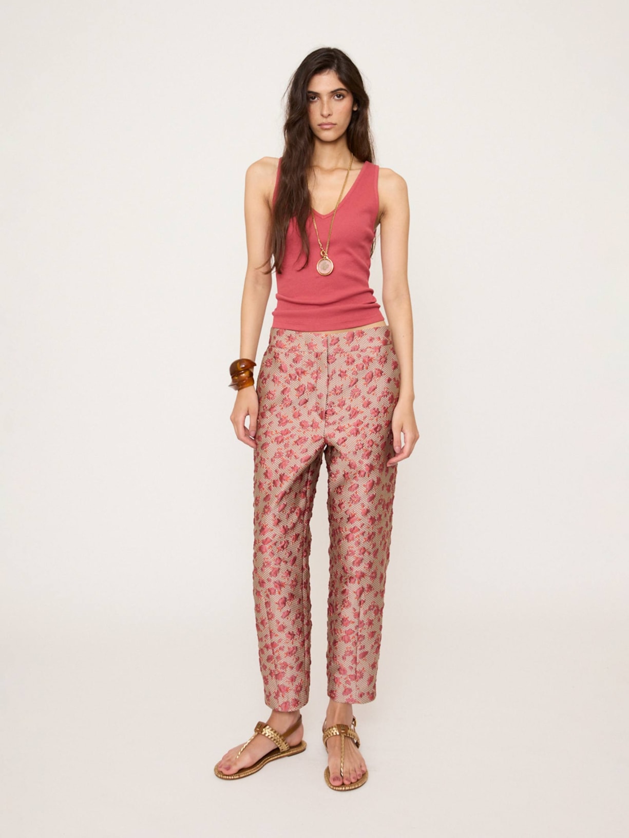 Calça Feminina Antiquarius V27 Rosa Mixed