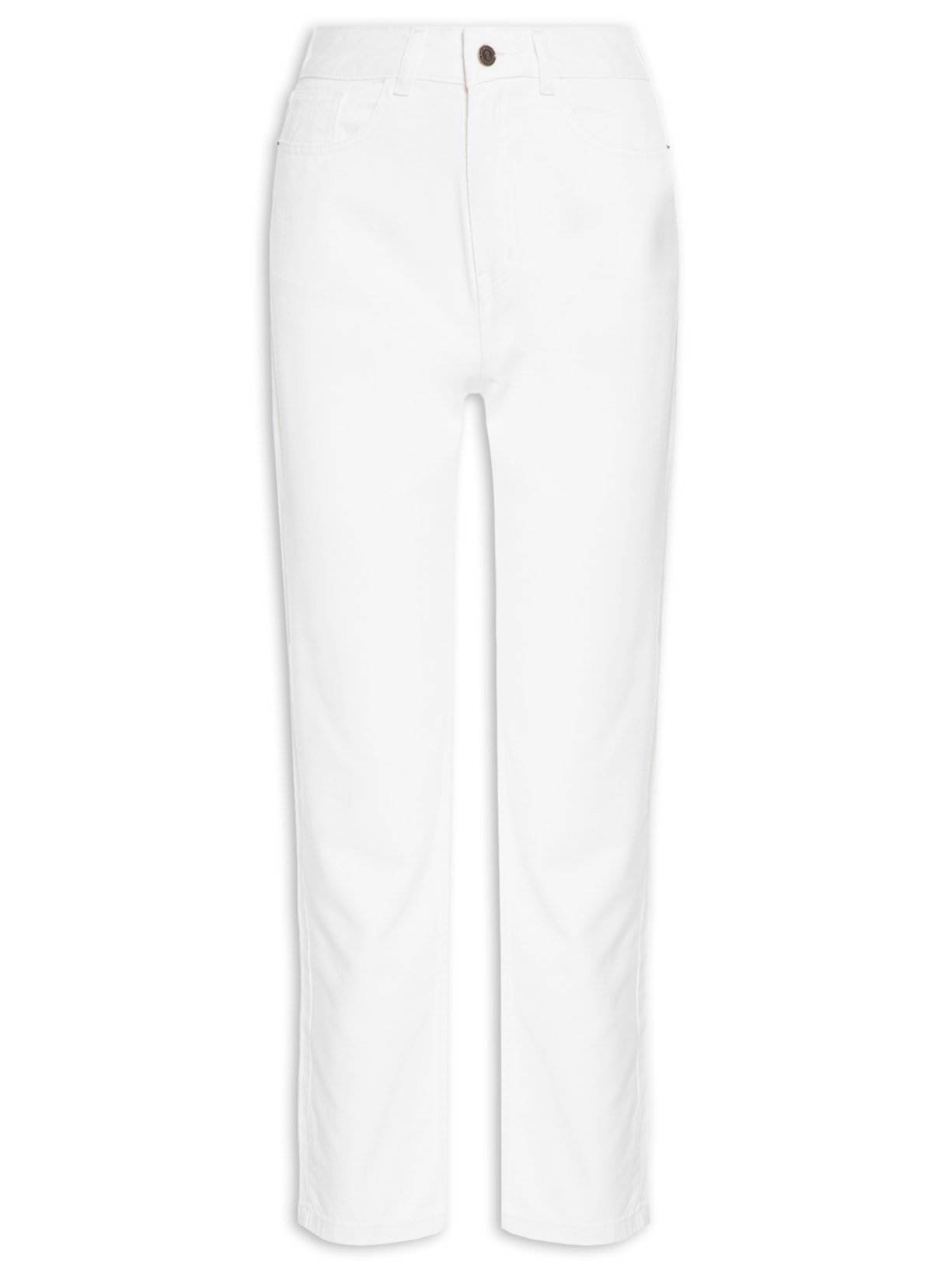 Calça Feminina Aoyama Off White Carol Bassi