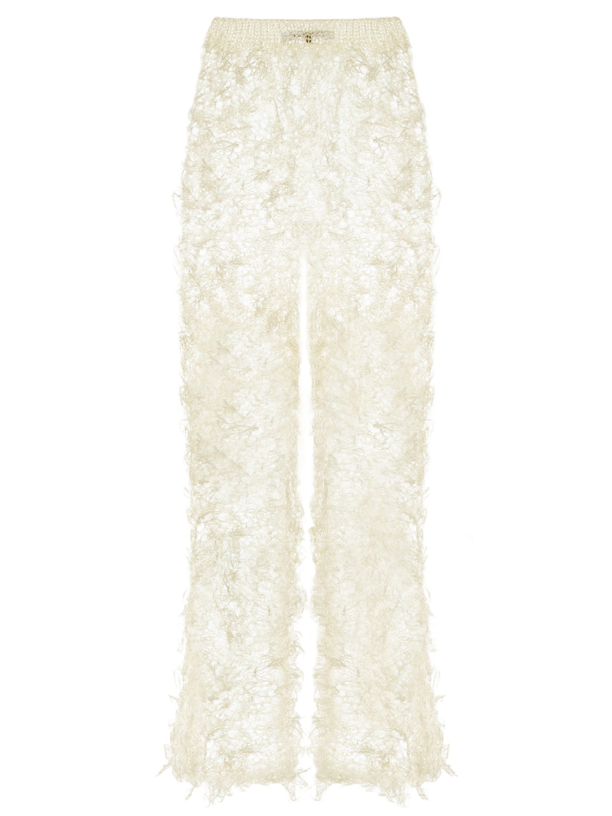 Calça Feminina Apliques - Off White