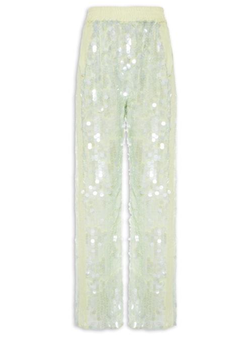 Calça Feminina Aqua Paetê - Verde