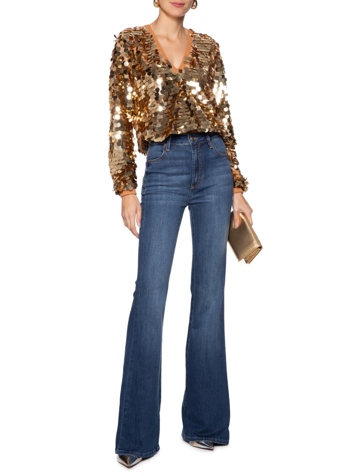 Calça Feminina Aubrey Azul Bo.bô