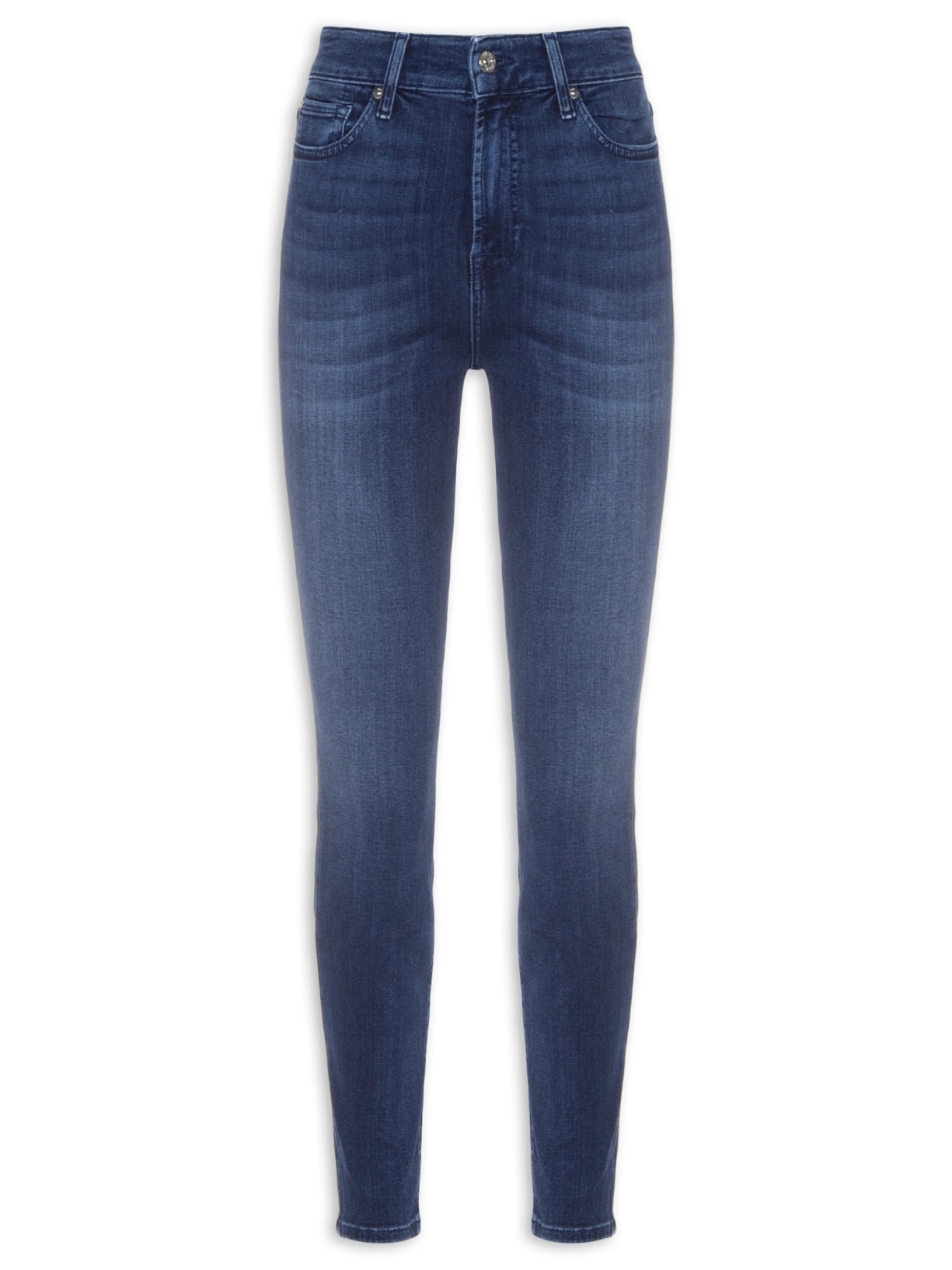 Calça Feminina Aubrey Slim Illusion Luxe Los Feliz - Azul