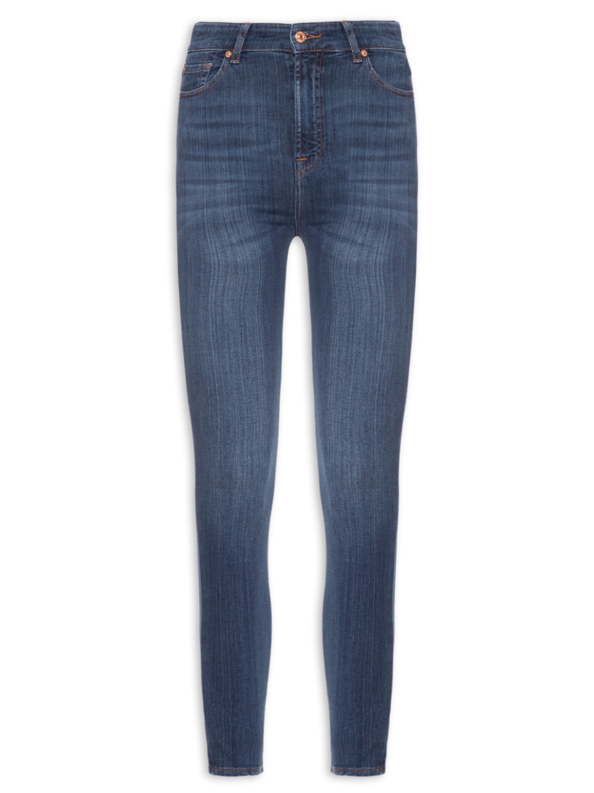 Calça Feminina Aubrey Starlight Azul 7 For All Mankind