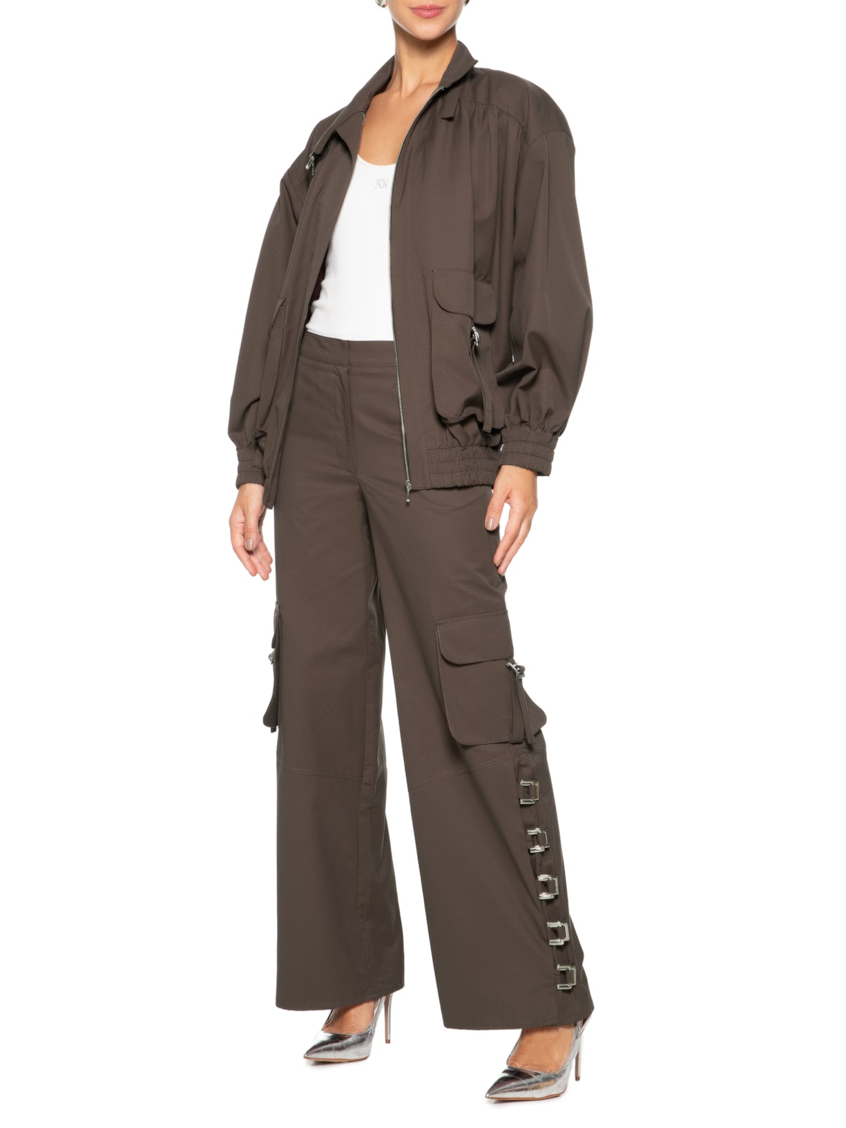 Calça Feminina Audrey Marrom Nxt Lvl