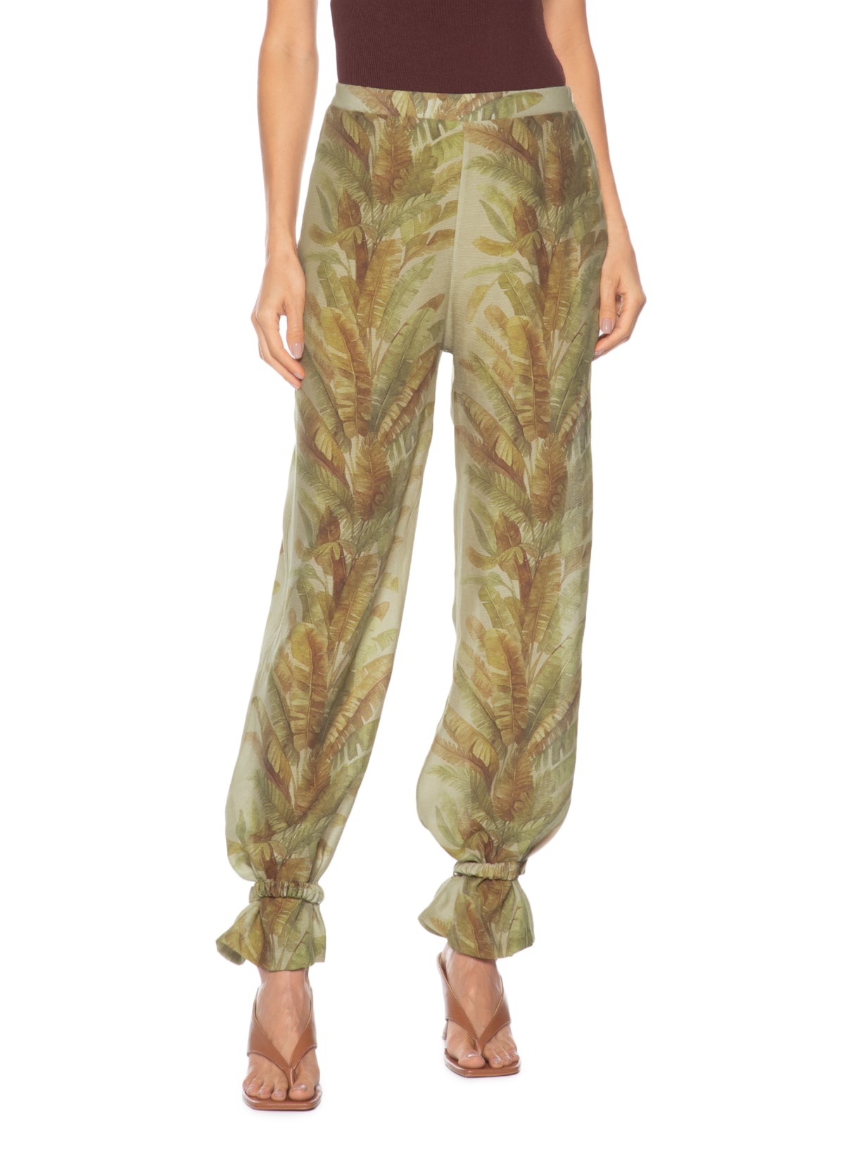 Calça Feminina Aura Foliar Verde Bo.bô